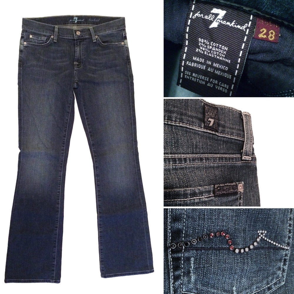 7 for all mankind Bootcut Jeans